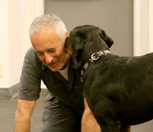 Roger Abrantes and Rottweiler