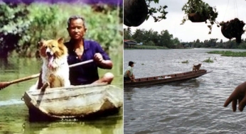 Thai Fisherman With Dog